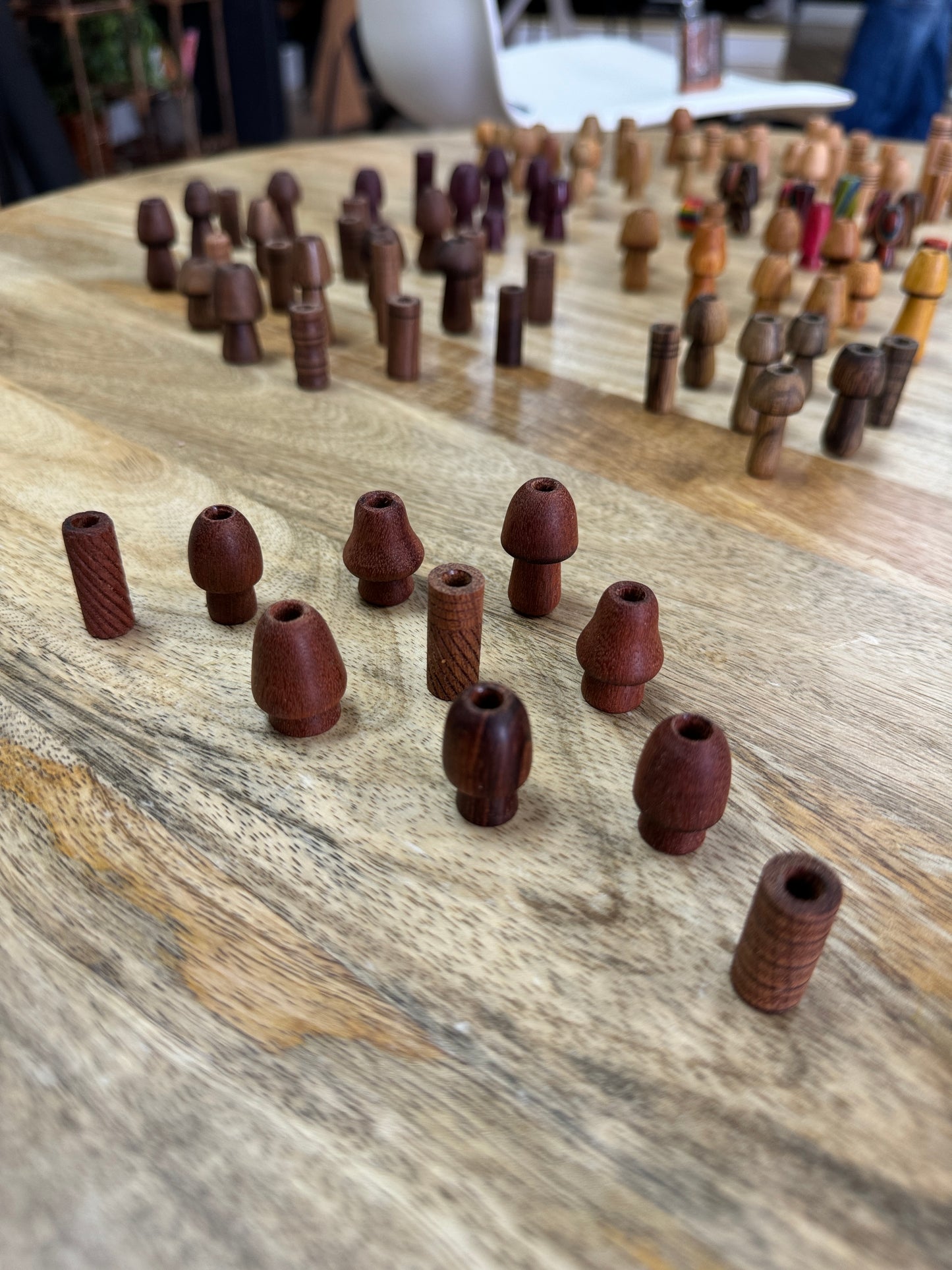 5mm Wood Dreadlock Beads Bundle